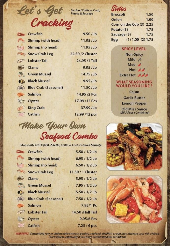 Old Miss Menu image 3